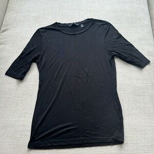 Vero Moda, M, black, silky viscose, Tshirt
